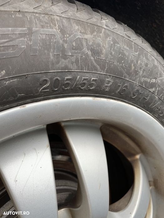 Jante anvelope iarna bmw 205/55/16 - 3