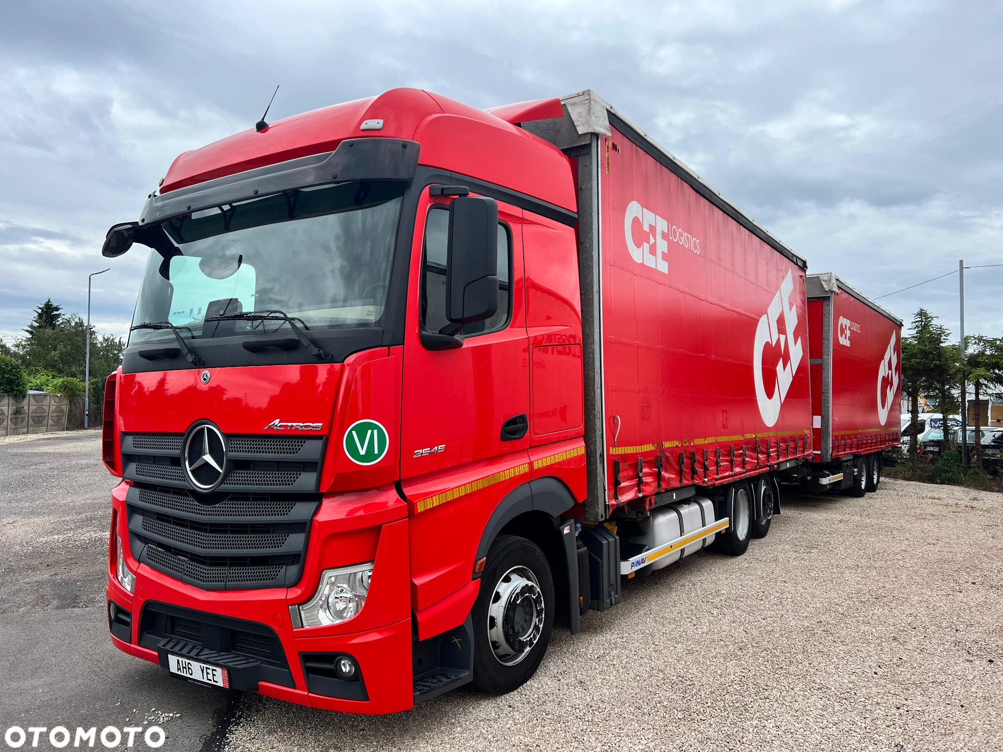 Mercedes-Benz ACTROS  MP5 euro6 6x2 jumbo zestaw  120m 38palet - 2