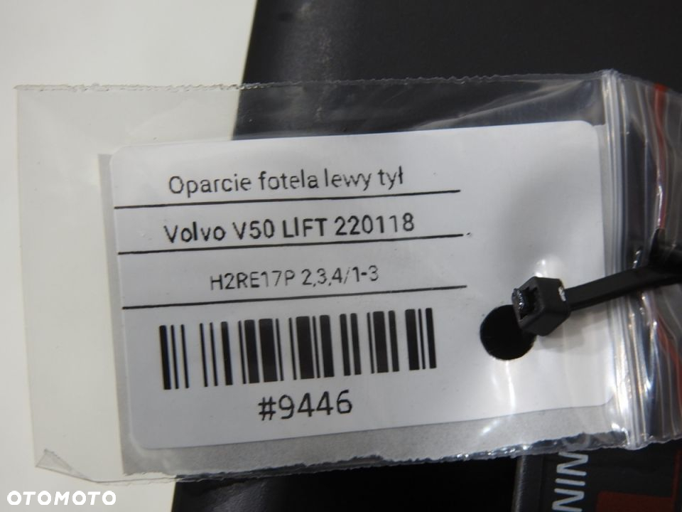 OPARCIE KANAPY LEWY TYŁ VOLVO V50 LIFT - 10