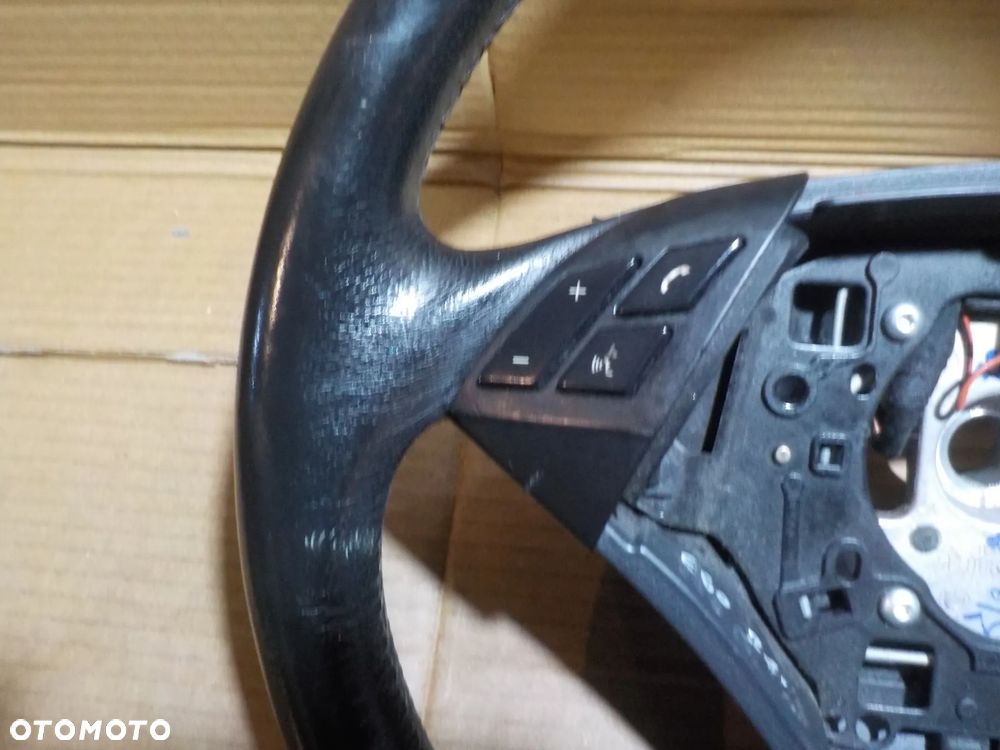 BMW SERIA 5 E60 KIEROWNICA CZARNA SKÓRA MULTIFUNKCJA - 3