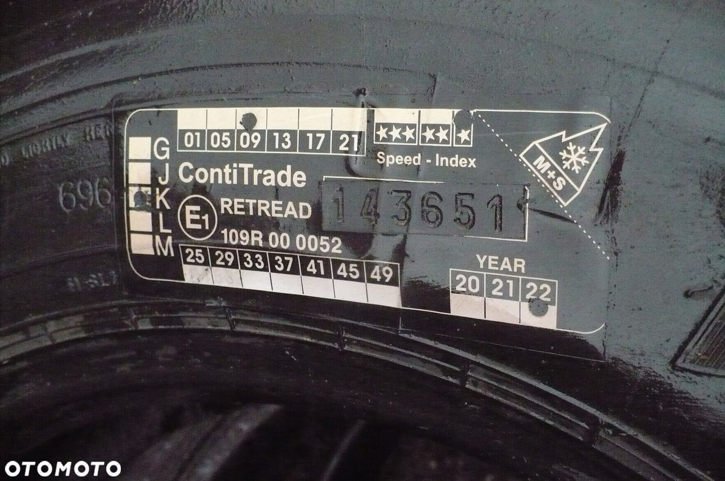 Michelin K50 225/75R17,5 Bieżnikowana NOWA 2022 - 8