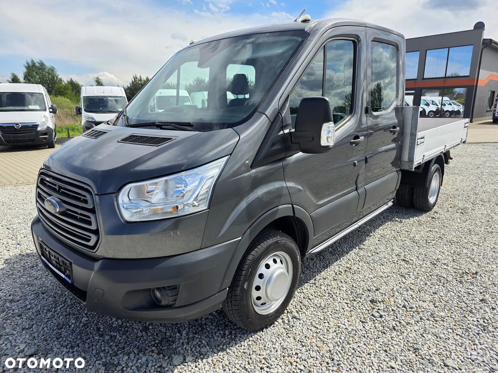 Ford TRANSIT 2,0 TDCI 130 KONNA DOKA BRYGADÓWKA 7 OSOBOWA SKRZYNIA KLIMA 147T/KM PRZEBIEGU GWARANCJA BLIŻNIAKI DO 3,5T - 1