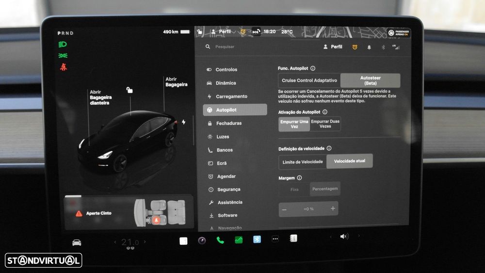 Tesla Model 3 Long Range Tração Traseira - 44