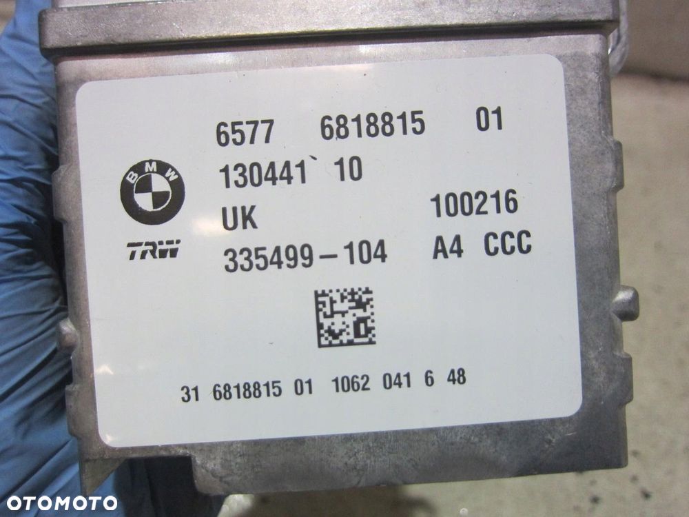 BMW X1 F48 I01 MODUŁ STEROWNIK AIRBAG 6818815 65779390579 65776818815 - 5