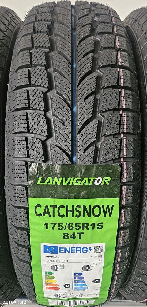 175/65 R15, 84T, LANVIGATOR Catchsnow, Anvelope de iarna M+S - 2