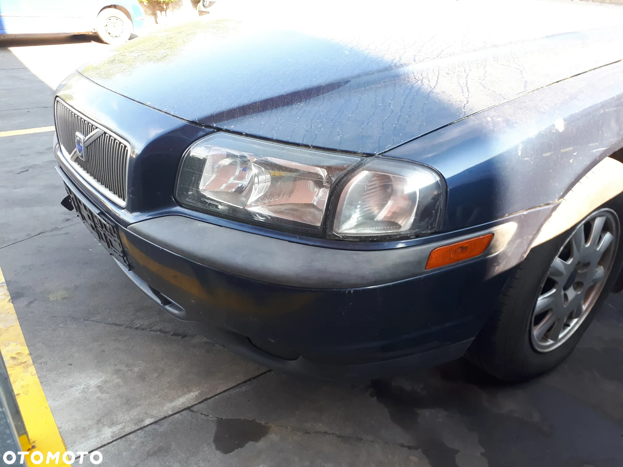 VOLVO S80 98-04 2.4 20V ZDERZAK TYŁ TYLNY 417-26 - 15