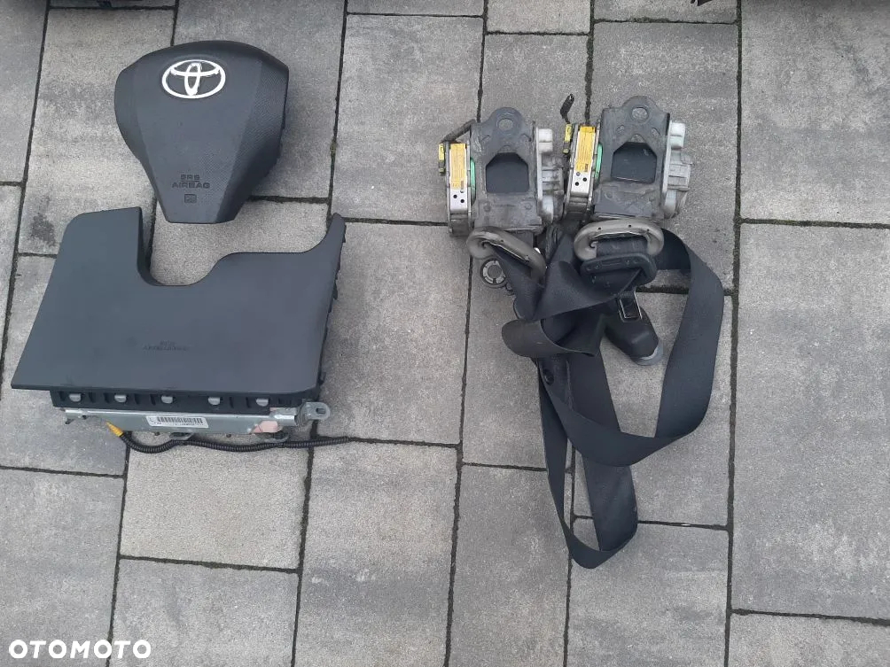 PODUSZKI AIRBAG DESKA KOKPIT TOYOTA YARIS II 2006-2011r - 3