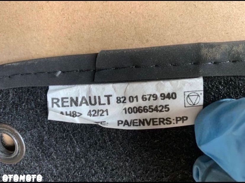 8201679940 dywanik dywaniki wykładzina renault koleos II 2 lift - 3
