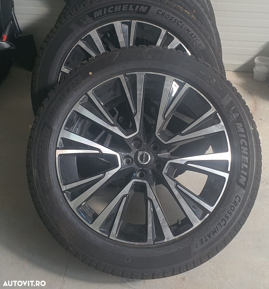 Roți complete Volvo XC90 R20" Anvelope MIchelin 275/45R20" - 6