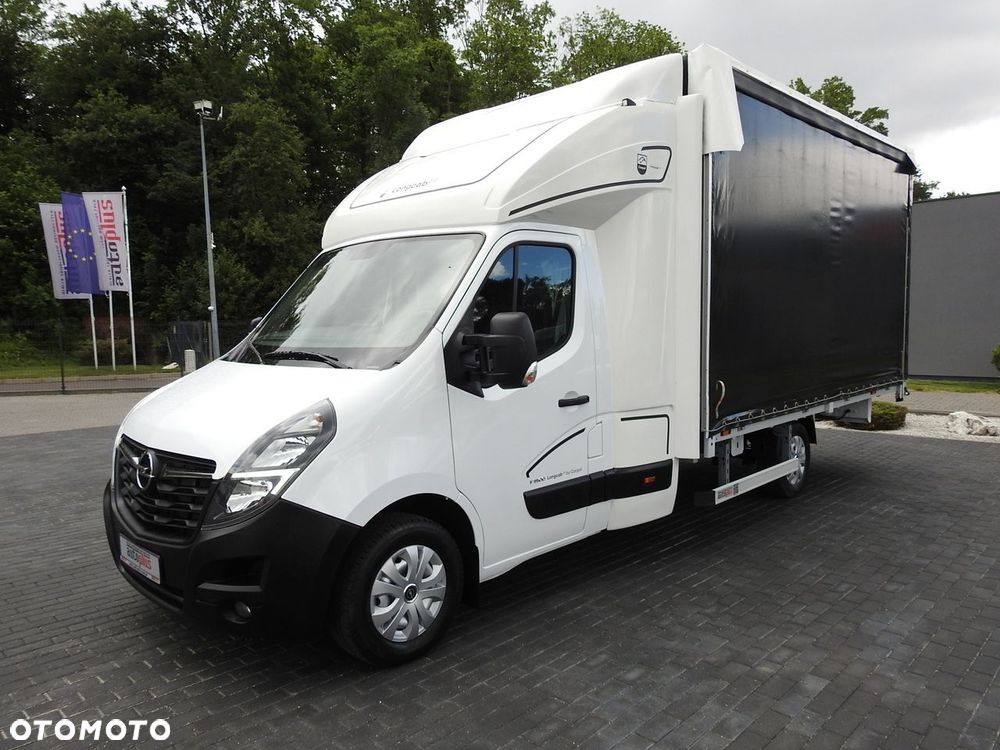 Opel MOVANO PLANDEKA 10 PALET WEBASTO TEMPOMAT KLIMATYZACJA PNEUMATYKA  165KM - 7