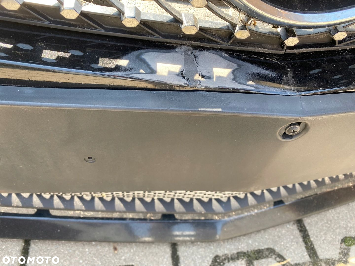 MERCEDES cla 117 amg kompletny zderzak przedni kolor 191 - 6