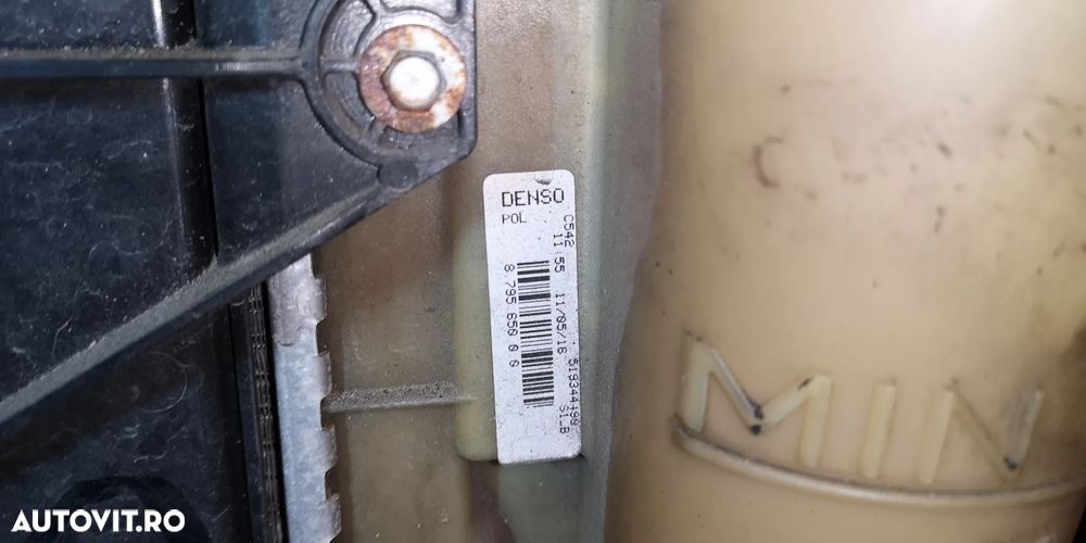 Fiat 500 trager electroventilator radiator apa radiator AC ramforsare bara fata - 3