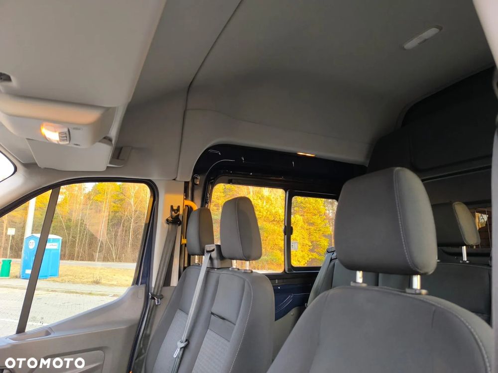 Ford Transit L4H3 6-osób Jumbo, Brygadowy, Doka, Polski Salon! - 14