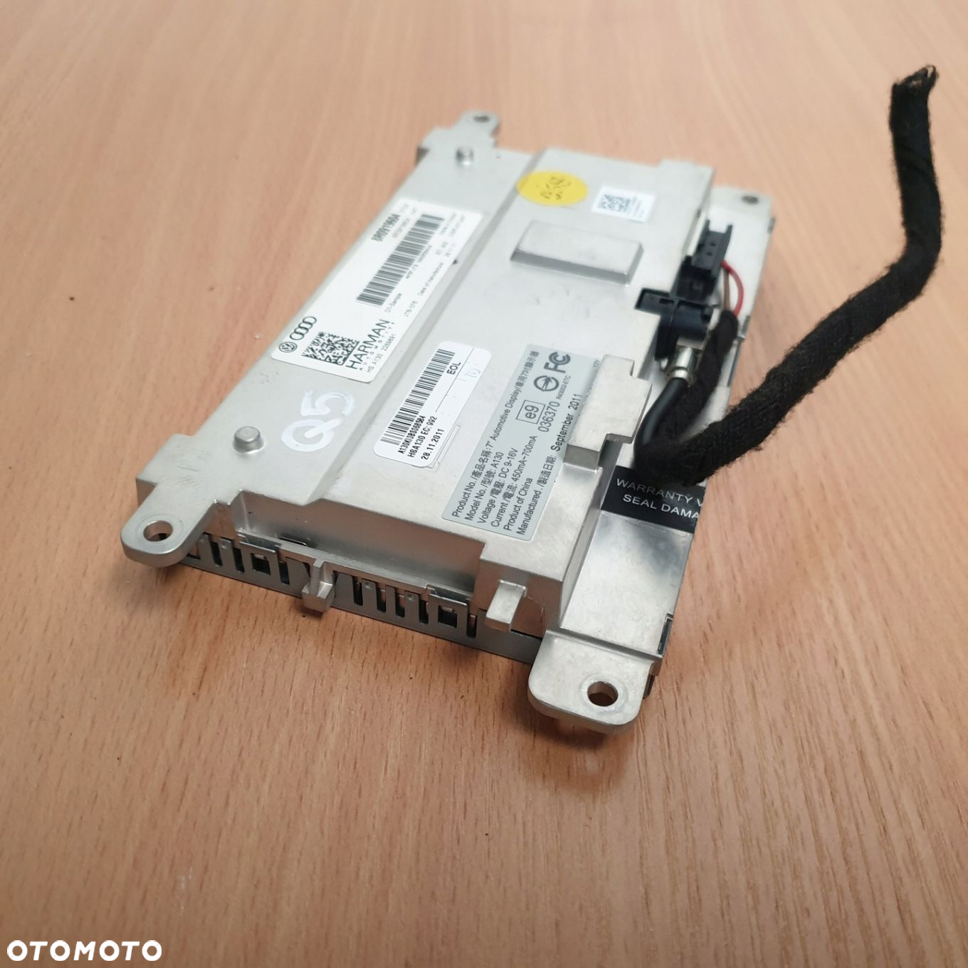 WYŚWIETLACZ MMI 8R0919604 AUDI A4 B8 A5 Q5 - 9