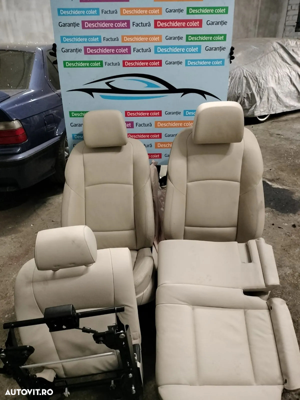 Interior piele seria 5 GT F07 scaune banchete