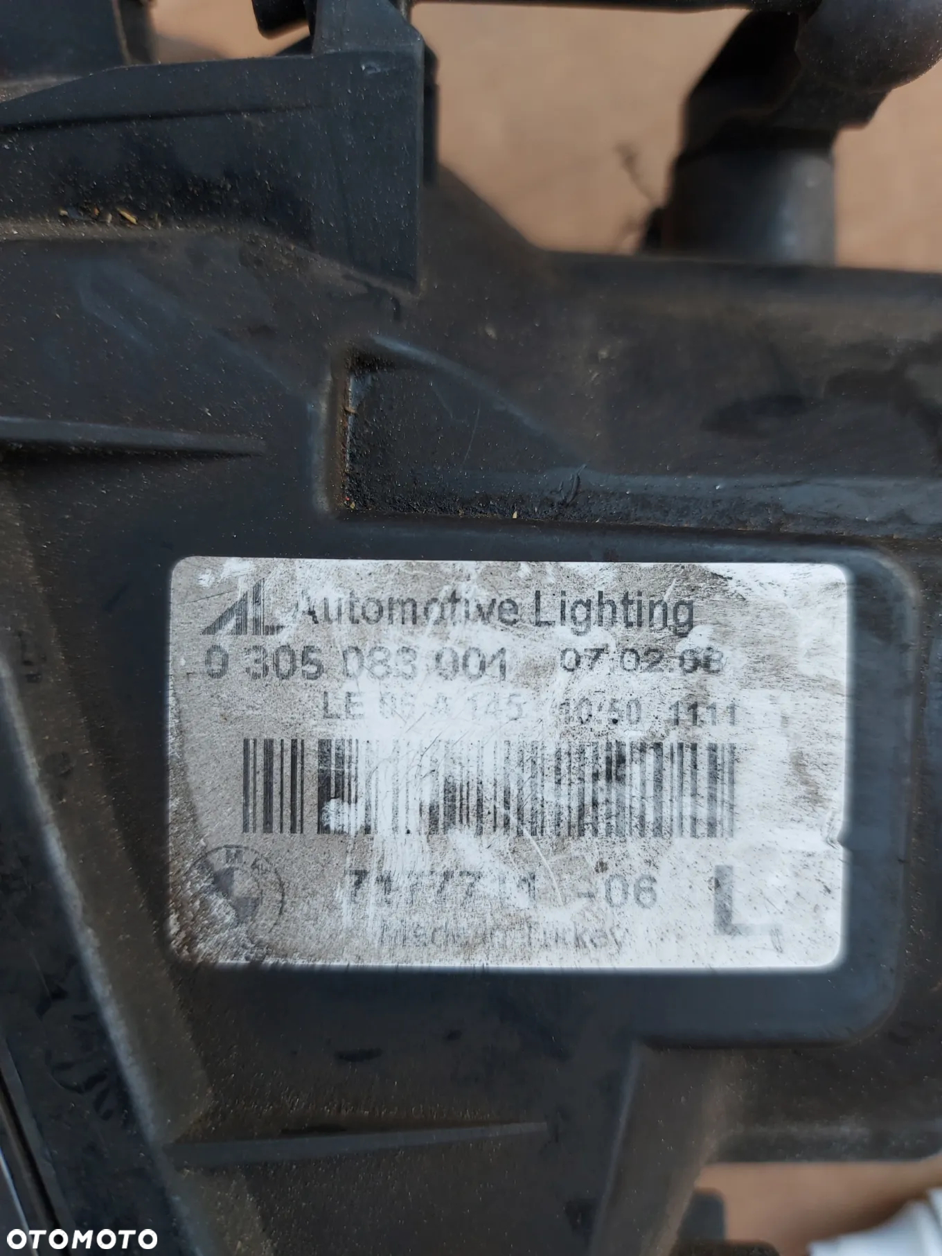 HALOGEN LEWY PRZÓD BMW E90 520 '08R 0305083001 - 5