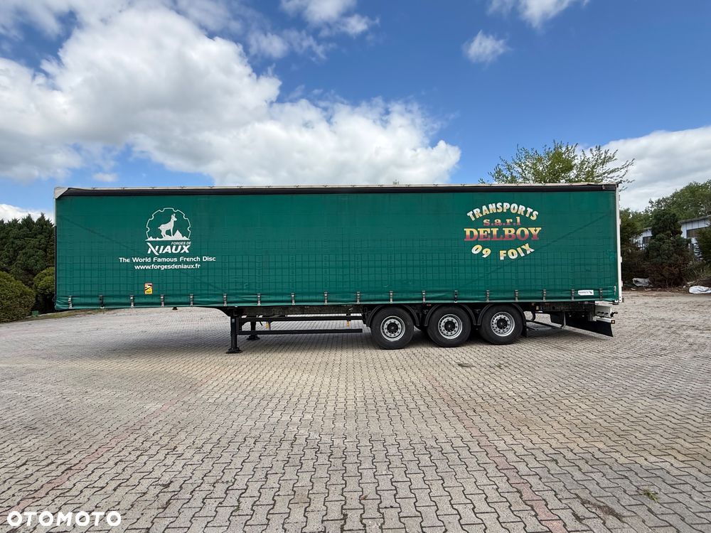 Schmitz Cargobull Firanka* Standart MULDA* Osie SCHMITZ* RAMA JAK NOWA* KOSZ NA 2 KOŁA* Z Francji - 3