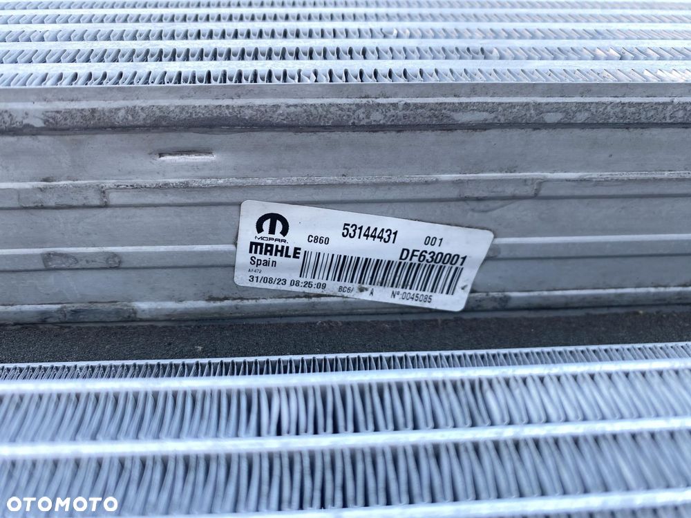 DUCATO 2.3JTD E5 14- ZESTAW CHŁODNIC KLIMATYZACJI WODY INTERCOOLER NOWE - 9