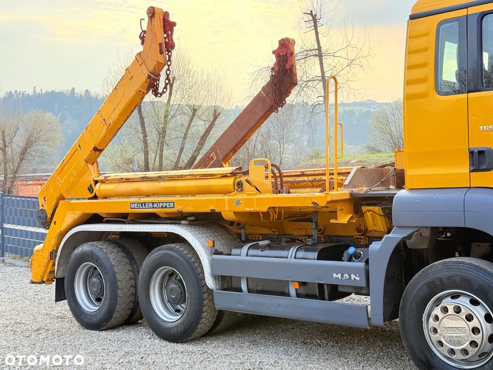 MAN * Sprowadzony * MAN TGS * 6x4 * Bramowiec * Bardzo Dobry Stan * Meiller Kiper * - 19