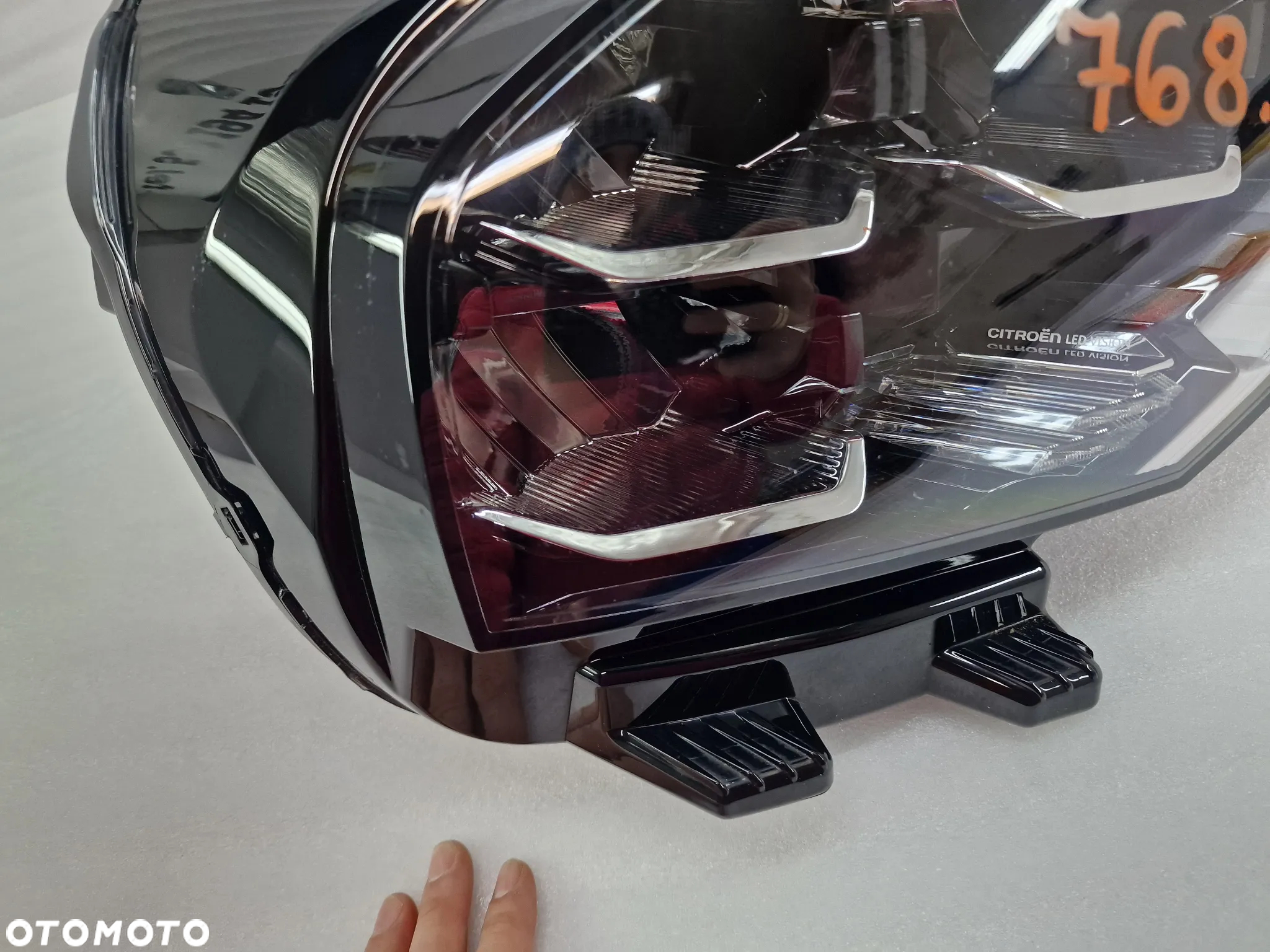 CITROEN C4 III 3 20- PRAWA LAMPA PRZEDNIA PRZÓD FULL LED FULLLED , LED VISION , NR 9830649280 , NR AUKCJI LA768 - 4