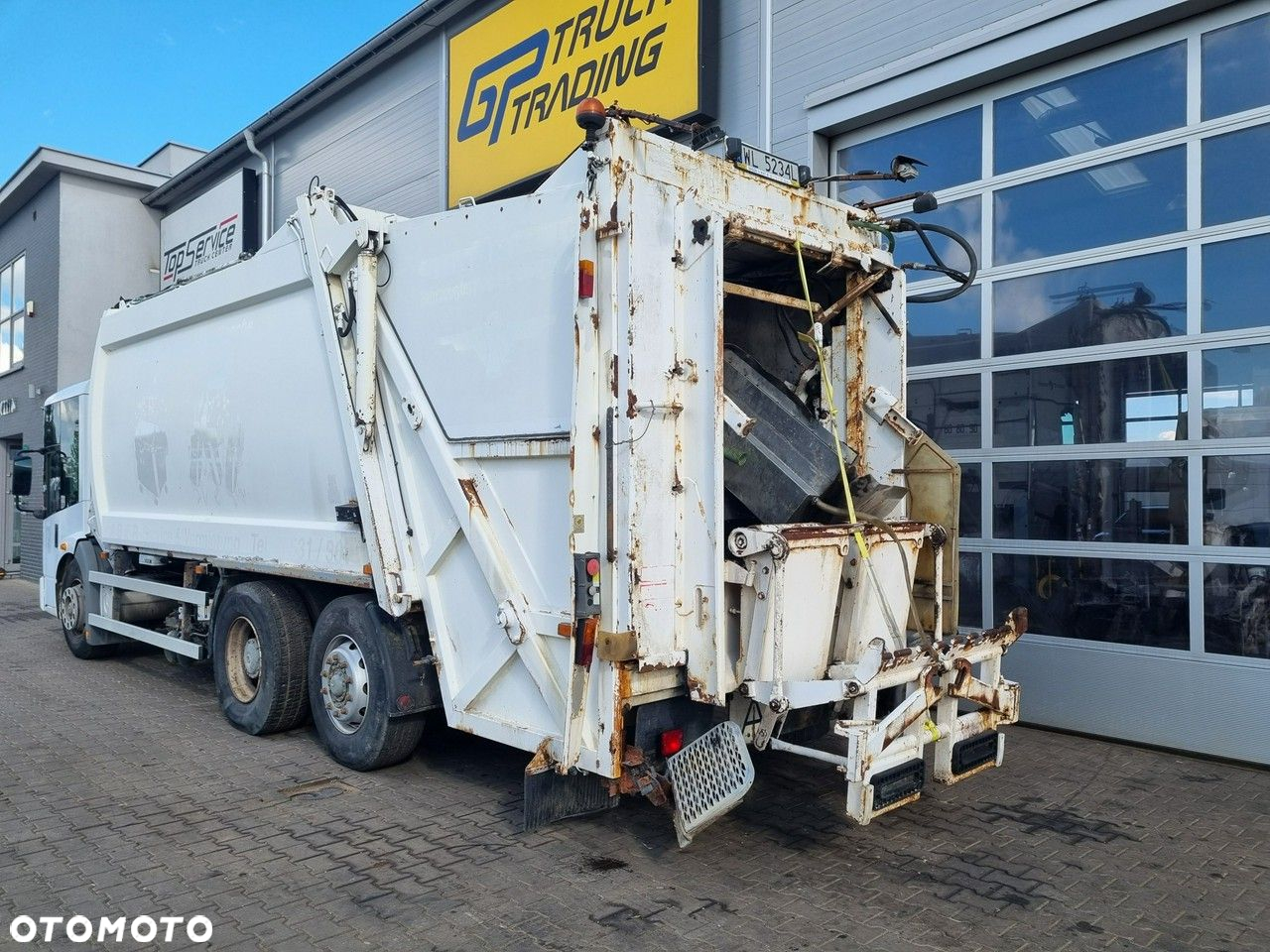 Mercedes-Benz Econic, zabudowa śmieciarki Schörling - 5