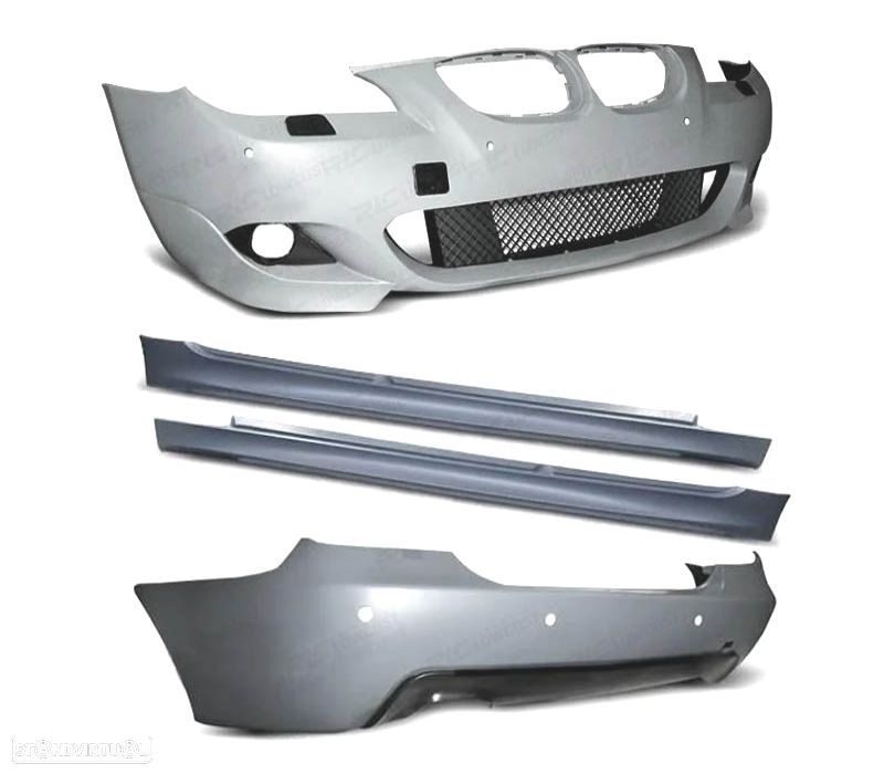 KIT CARROÇARIA BMW E60 07-10 PDC LOOK M - 2