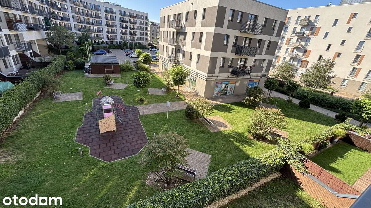 2 pokoje mieszkanie z balkonem, Promenady Wrocławskie, niski czynsz