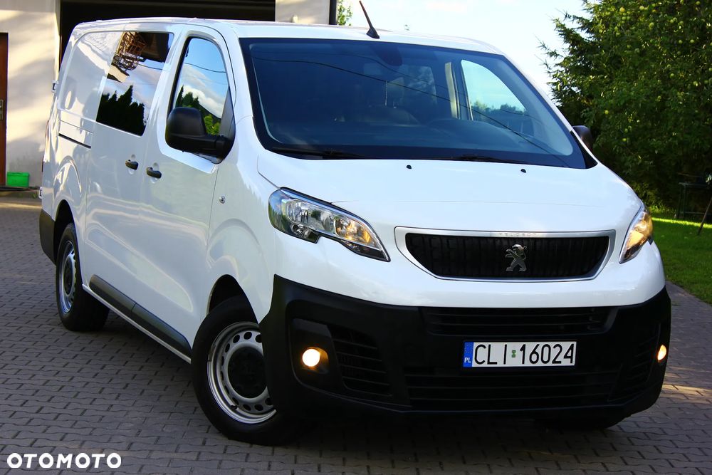 Peugeot EXPERT 2.0 122KM L3H1 BRYGADÓWKA 6 OSÓB LONG NAVIGACJA MAŁY PRZEBIEG 42 TYŚ KM  FV23% - 4