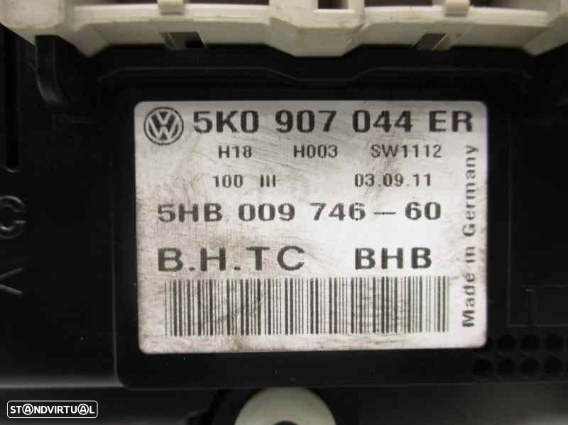 COMANDO CLIMATIZADOR VOLKSWAGEN TOURAN 2012 -5K0907044ER - 2