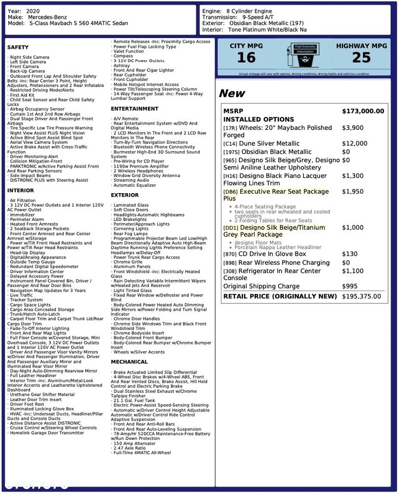 Mercedes-Benz Maybach Klasa S 560 9G-TRONIC - 40