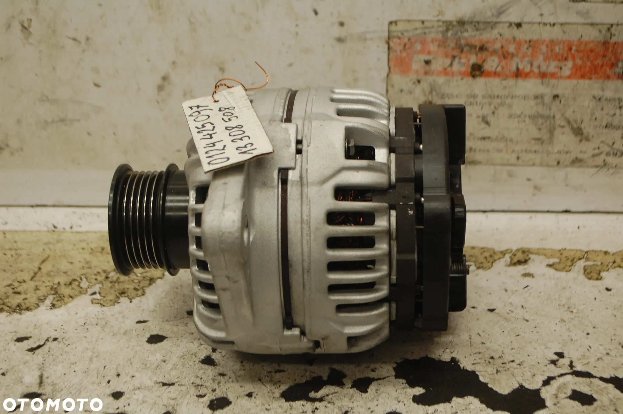 ALTERNATOR REGENEROWANY 13308508 OPEL VECTRA C ZAFIRA B ASTRA H SAAB 1.9 CDTI BOSCH 0124425097 - 2