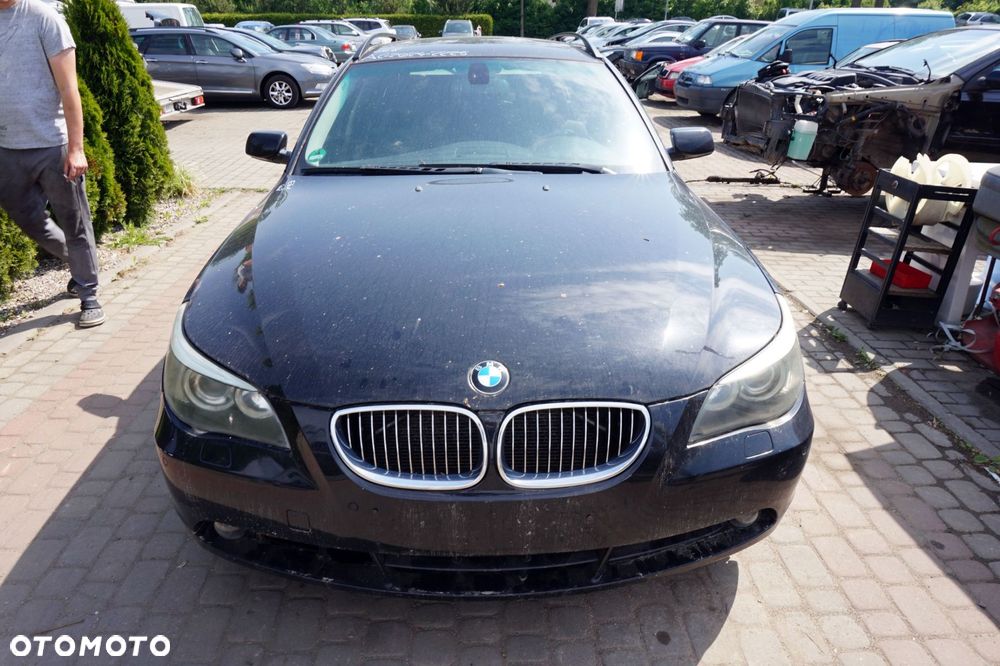 BMW 5 E61 KOMBI 2005 668 2.5 D M57D25 177KM GA6HP26Z CZARNY na części - 8