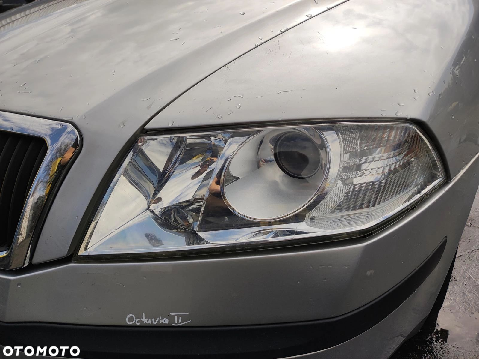 ZDERZAK MASKA BLOTNIK LAMPA SKODA OCTAVIA II - 4