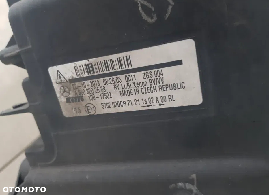 REFLEKTOR LAMPA MERCEDES ACTROS MP4 XENON A9608202739 - 5
