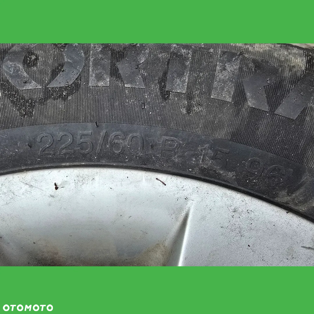 Alufelgi 15 oryginal BMW E39 E46 E38 OPONY 225 60 15 komplet 5x120 - 6