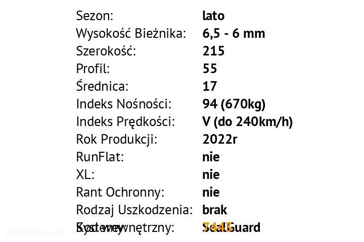 Hankook Ventus Prime 3 - 215/55 R17 - 3