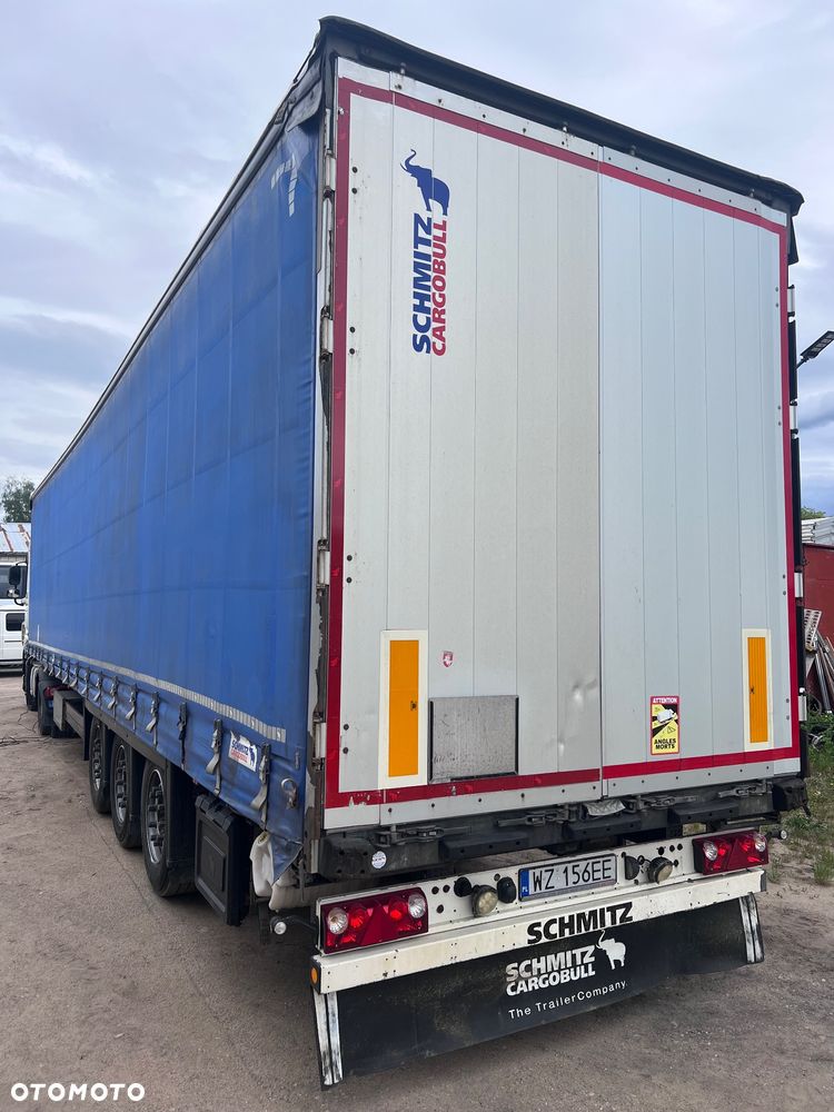Schmitz Cargobull VARIOS / PODNOSZONY DACH / PODNOSZONA OŚ / KOŁO ZAPASOWE / 2017 ROK !! - 4