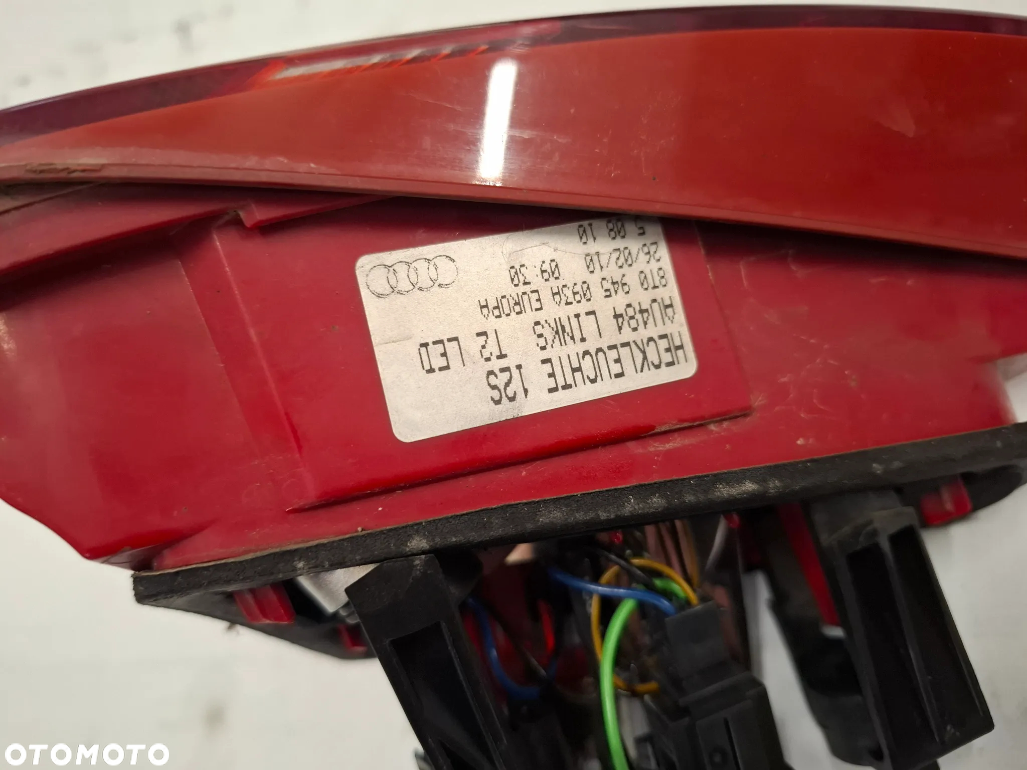 Lampa Led Tył Tylna W Klapę Lewa/Prawa Audi A5 8T Sportback - 5