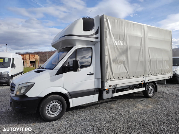 Mercedes-Benz Sprinter prelata 8 paleti. Webasto. 2017.