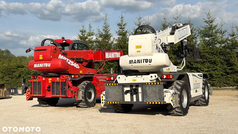 Manitou Ładowarka teleskopowa MANITOU ROTO Mrt 2540 + Privilage 360° obrotowa 2150 2550 bez Dpf i Adblue  PILOT sterowania Kosz Widły manitka silnik Mercedes  Wciagarka  1 właściciel KLIMA serwisowana Merlo - 14