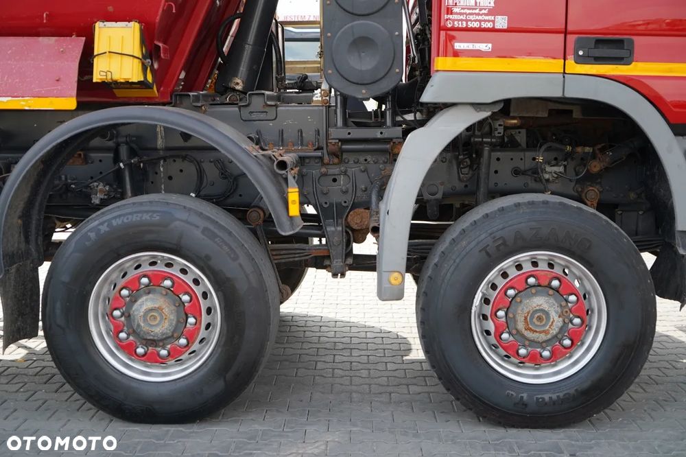 Mercedes-Benz ACTROS 4144 / 8x8 / WYWROTKA TYLNOZSYPOWA / MEILLER KIPPER / EURO 5 - 18
