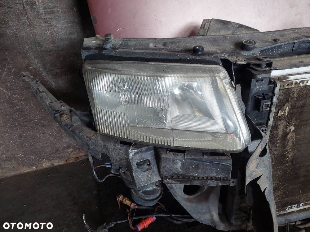 KOMPLETNY PRZÓD MASKA ZDERZAK BŁOTNIKI LAMPY VOLKSWAGEN PASSAT B5 LB2Z - 13