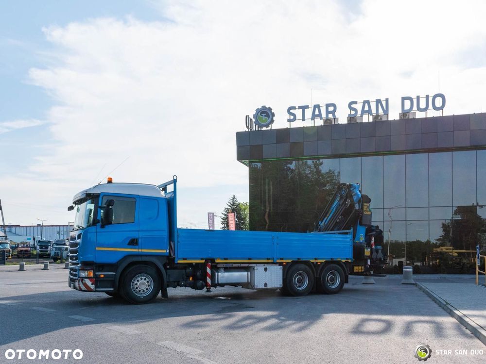 Scania G450 6x4 PALFINGER PK 42002 SH HDS Żuraw Fly Jib Wciagraka - 10