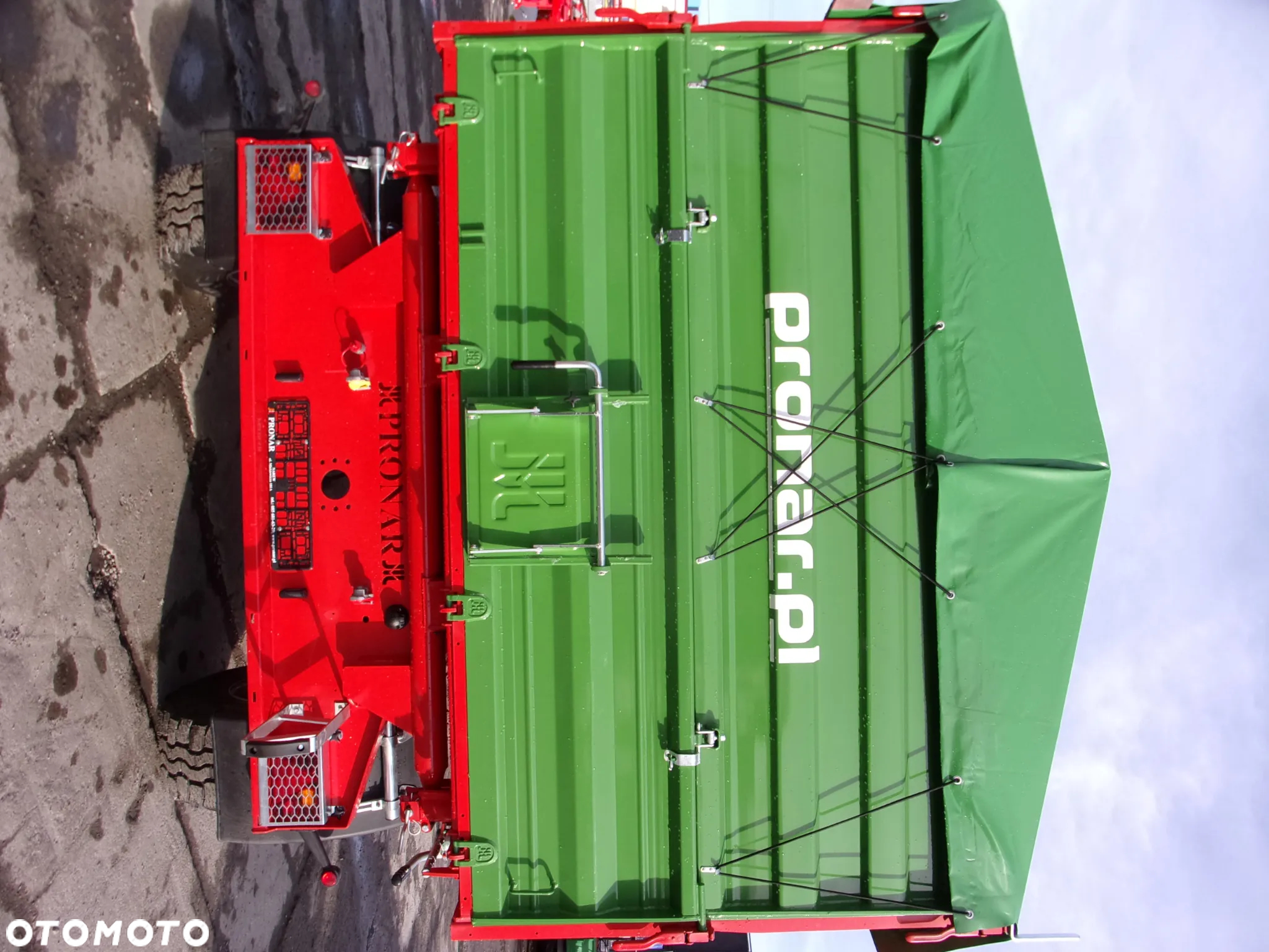 Pronar Przyczepa TANDEM paletowa PT510 / PT-512 z mechanizmem trójstronnego wywrotu - 4