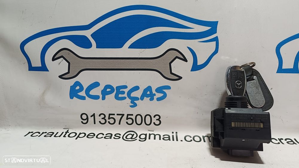 CANHAO INGNIÇÃO CHAVE MERCEDES BENZ CLASS C W203 A2095450908 2095450908 FECHADURA SWITCH COMUTADOR - 2