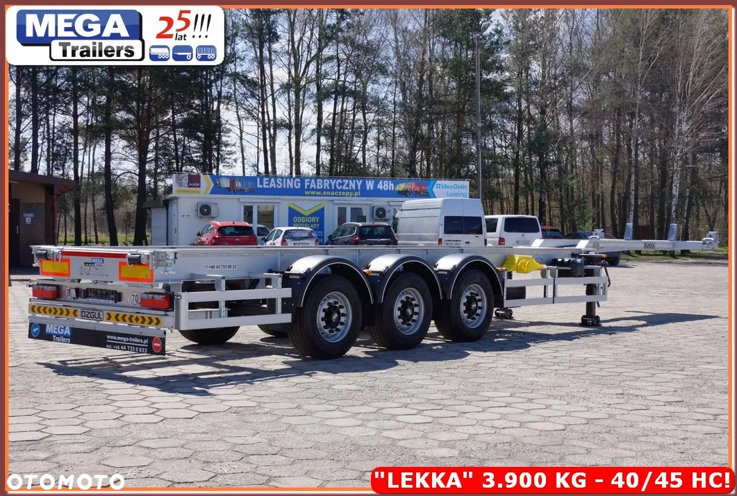 Inny Podwozie LIGHT 3.900 kg - kontenery 40/45 Ft (HC) z ADR EX3 !!! - 13