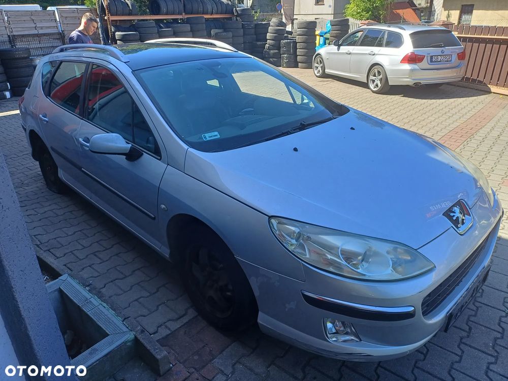 Peugeot 407 SW Maska, Zderzak, Błotnik, Lampy - 4
