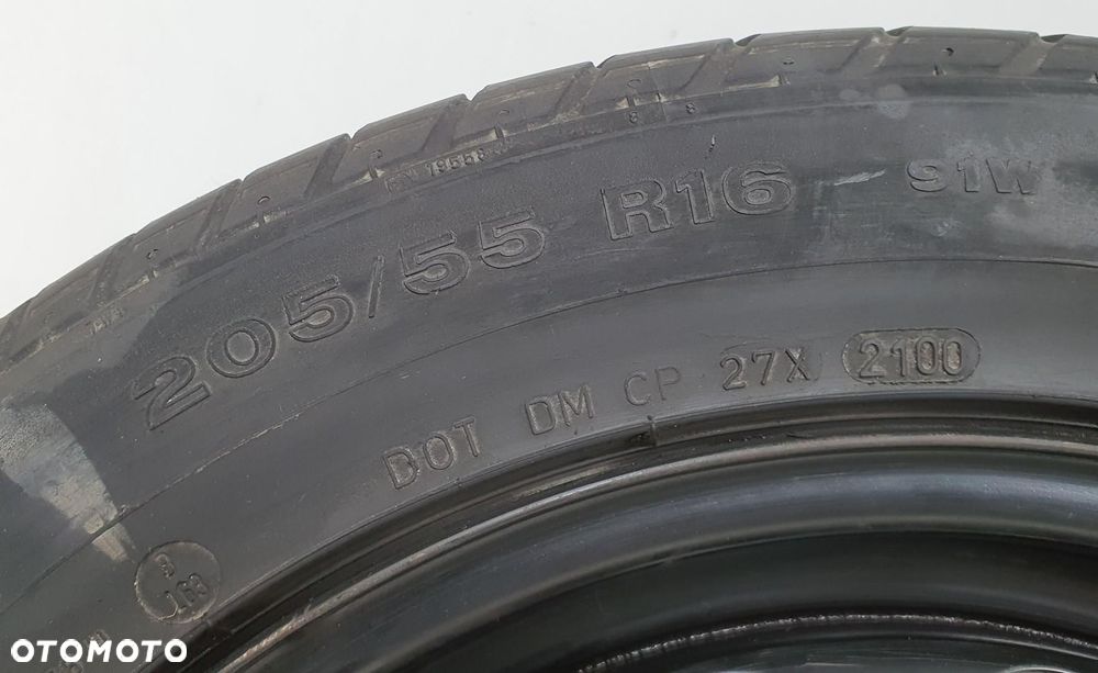 KOŁO ZAPASOWE DOJAZDOWE 205/55/R16 5x112 AUDI A4 B7 1J0601027L - 6