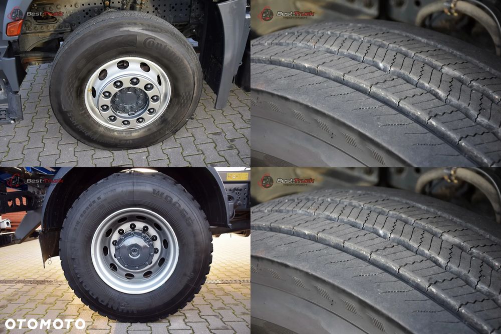 Mercedes-Benz AROCS 1840  / 4X2 / MEILLER KIPPER  4,8m  /  SILNIK  11 L  / DMC 44000 KG / PRZYCZEPA 27T / - 33