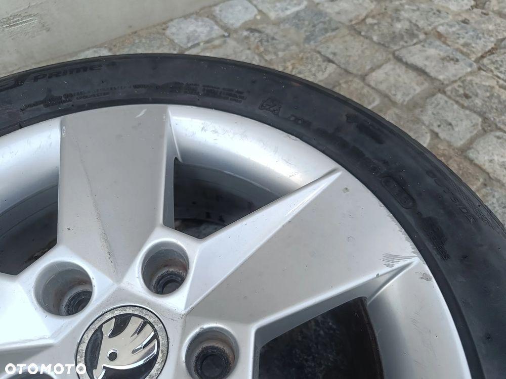 Felgi Aluminiowe 16 Skoda Octavia 3 5x112 ET46 5E0601025H Koła VW Seat Audi 6,5Jx16H2 - 9